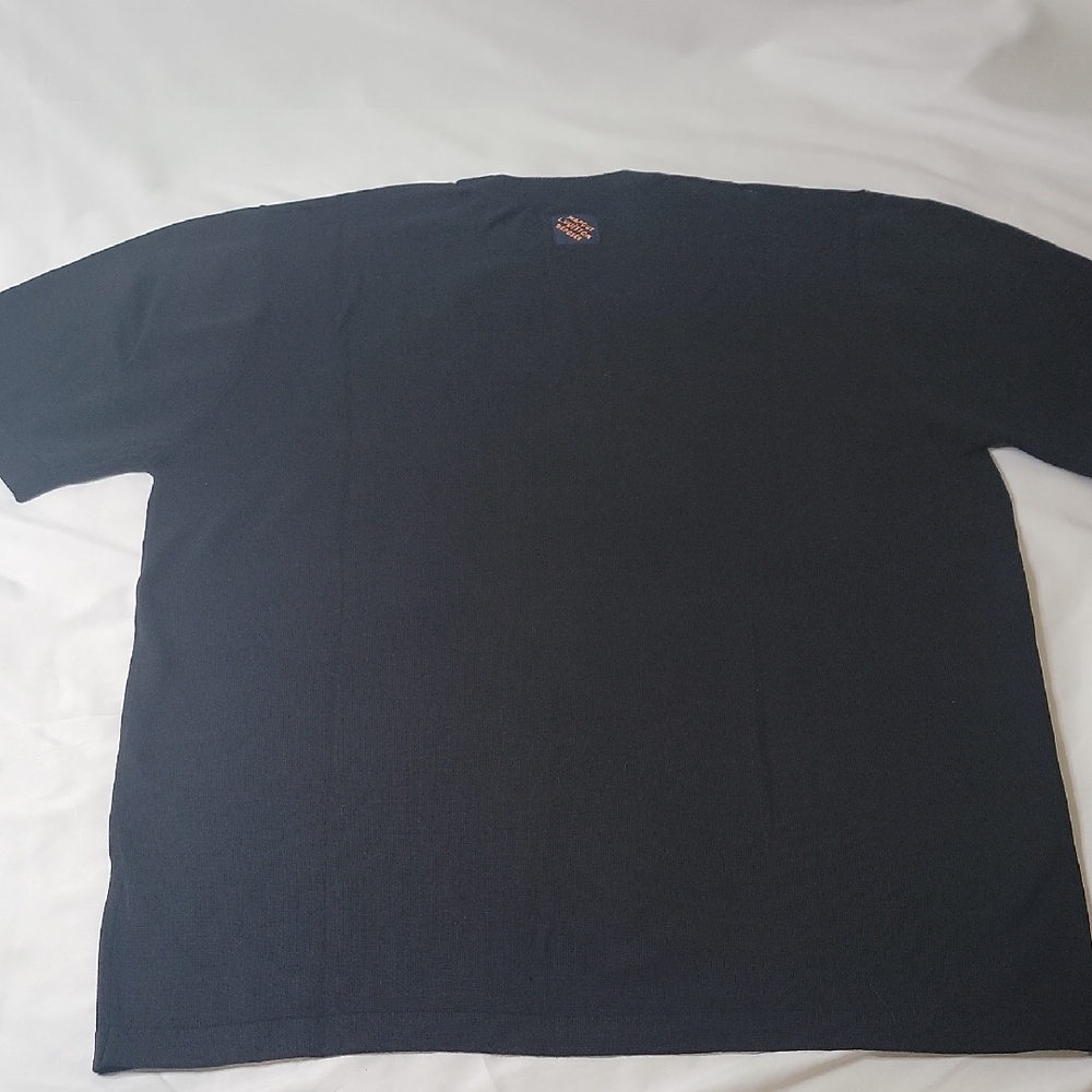Louis Vuitton Black Short-Sleeved Intarsia Crewneck - Picture 4 of 5